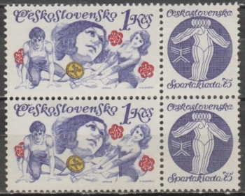 2141 + K P (2x) pár - svisle ** - 1975